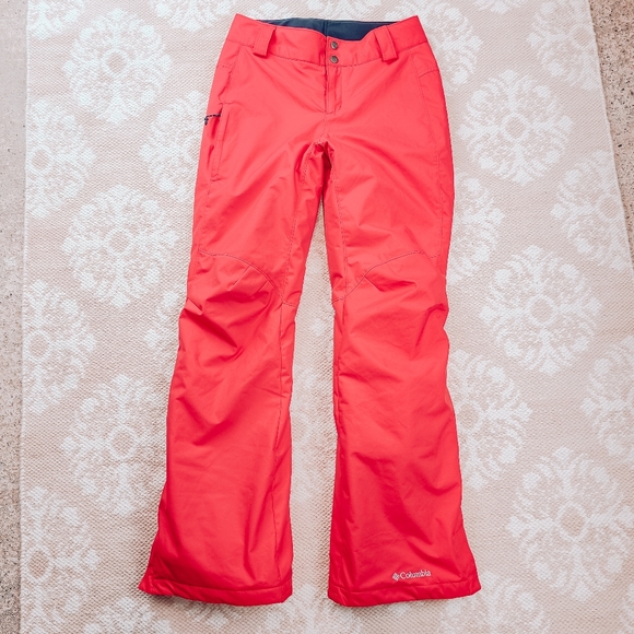 Columbia Pants - Columbia Bright Pink Insulated Snowboard Ski Pants